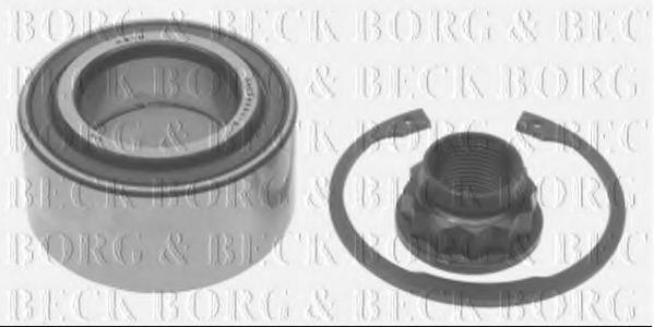 BORG & BECK BWK1014 Комплект подшипника ступицы колеса для TOYOTA (Тойота/тоета) BORG & BECK BWK1014 Комплект подшипника ступицы колеса для TOYOTA (Тойота/тоета)