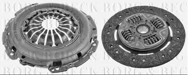 BORG & BECK HK2232 Комплект сцепления для MERCEDES-BENZ SPRINTER 4,6-T (Мэрcэдэс-бэнз Спринтэр 4,6-т) BORG & BECK HK2232 Комплект сцепления для MERCEDES-BENZ SPRINTER 4,6-T (Мэрcэдэс-бэнз Спринтэр 4,6-т)