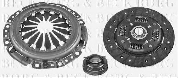 BORG & BECK HK7492 Комплект сцепления для HYUNDAI AMICA / ATOZ (Хендай Амиcа / атоз)