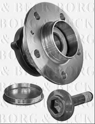 BORG & BECK BWK1283 Комплект подшипника ступицы колеса 