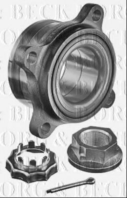 BORG & BECK BWK1372 Комплект подшипника ступицы колеса 