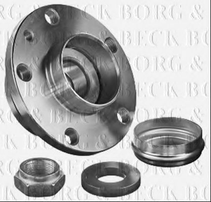 BORG & BECK BWK1393 Комплект подшипника ступицы колеса для FIAT DOBLO (Фиат Добло) BORG & BECK BWK1393 Комплект подшипника ступицы колеса для FIAT DOBLO (Фиат Добло)