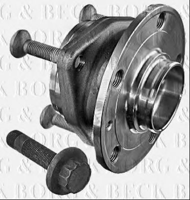 BORG & BECK BWK1356 Комплект подшипника ступицы колеса 