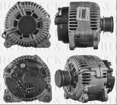 BORG & BECK BBA2511 Генератор для VOLKSWAGEN PASSAT (Фольксваген Пассат) BORG & BECK BBA2511 Генератор для VOLKSWAGEN PASSAT (Фольксваген Пассат)