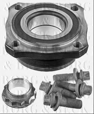 BORG & BECK BWK1304 Комплект подшипника ступицы колеса 