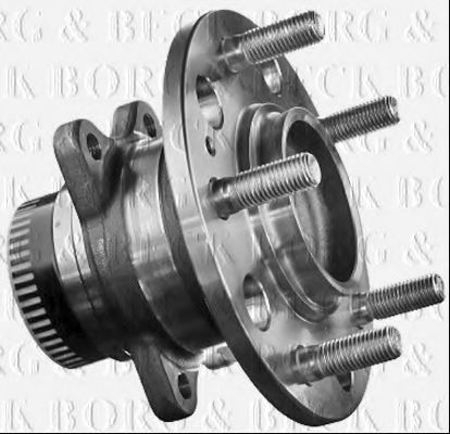 BORG & BECK BWK1317 Комплект подшипника ступицы колеса 