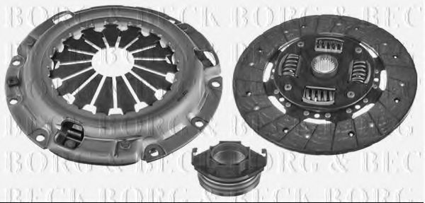 BORG & BECK HK2651 Комплект сцепления для KIA CLARUS (Киа Кларус) BORG & BECK HK2651 Комплект сцепления для KIA CLARUS (Киа Кларус)