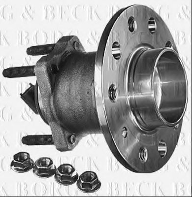 BORG & BECK BWK1376 Комплект подшипника ступицы колеса 