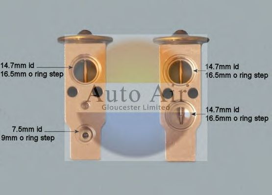 AUTO AIR GLOUCESTER 22-8883 Расширительный клапан, кондиционер для HYUNDAI SANTA FE I (Хендай Санта фэ1) AUTO AIR GLOUCESTER 22-8883 Расширительный клапан, кондиционер для HYUNDAI SANTA FE I (Хендай Санта фэ1)