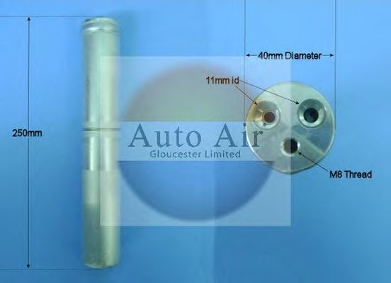 AUTO AIR GLOUCESTER 31-1140 Осушитель, кондиционер для PEUGEOT 407 (Пежо 407) AUTO AIR GLOUCESTER 31-1140 Осушитель, кондиционер для PEUGEOT 407 (Пежо 407)