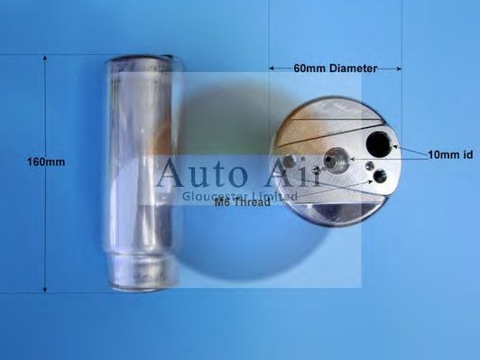 AUTO AIR GLOUCESTER 31-0035 Осушитель, кондиционер для TOYOTA COROLLA (Тойота/тоета Cоролла)