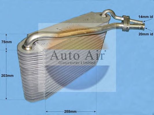 AUTO AIR GLOUCESTER 21-5625 Испаритель, кондиционер для AUDI 80 (Ауди 80) AUTO AIR GLOUCESTER 21-5625 Испаритель, кондиционер для AUDI 80 (Ауди 80)