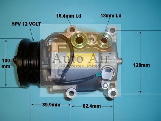 AUTO AIR GLOUCESTER 14-1181 Компрессор, кондиционер для FORD FIESTA (Форд Фиэста) AUTO AIR GLOUCESTER 14-1181 Компрессор, кондиционер для FORD FIESTA (Форд Фиэста)