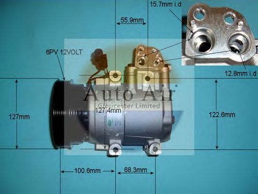 AUTO AIR GLOUCESTER 14-9704 Компрессор, кондиционер для HYUNDAI GETZ (Хендай Гэтз) AUTO AIR GLOUCESTER 14-9704 Компрессор, кондиционер для HYUNDAI GETZ (Хендай Гэтз)