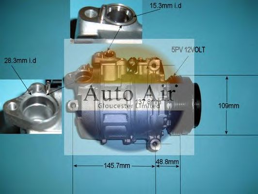 AUTO AIR GLOUCESTER 14-6464 Компрессор, кондиционер для BMW 7 (Бмв 7) AUTO AIR GLOUCESTER 14-6464 Компрессор, кондиционер для BMW 7 (Бмв 7)