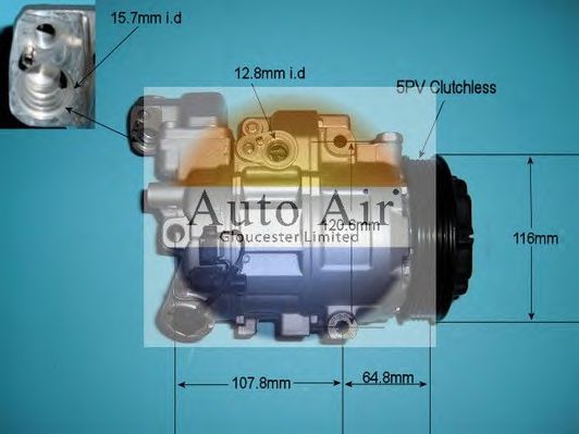 AUTO AIR GLOUCESTER 14-6200R Компрессор, кондиционер для MERCEDES-BENZ A-CLASS (Мэрcэдэс-бэнз А класс) AUTO AIR GLOUCESTER 14-6200R Компрессор, кондиционер для MERCEDES-BENZ A-CLASS (Мэрcэдэс-бэнз А класс)
