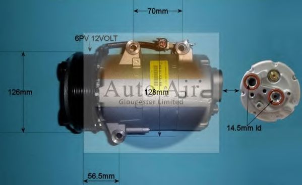 AUTO AIR GLOUCESTER 14-0097 Компрессор, кондиционер для FORD FOCUS C-MAX (Форд Фокус с макс) AUTO AIR GLOUCESTER 14-0097 Компрессор, кондиционер для FORD FOCUS C-MAX (Форд Фокус с макс)