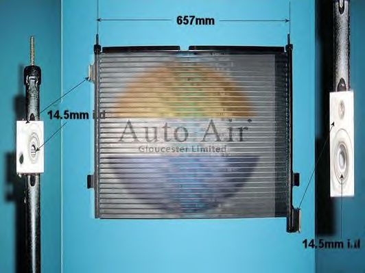 AUTO AIR GLOUCESTER 16-1038 Конденсатор, кондиционер для VOLVO (Вольво) AUTO AIR GLOUCESTER 16-1038 Конденсатор, кондиционер для VOLVO (Вольво)