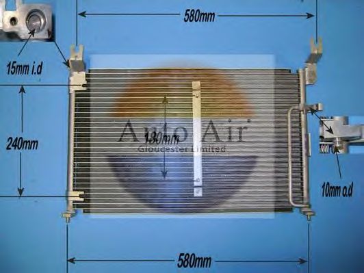 AUTO AIR GLOUCESTER 16-1309 Конденсатор, кондиционер для SUZUKI (Сузуки) AUTO AIR GLOUCESTER 16-1309 Конденсатор, кондиционер для SUZUKI (Сузуки)