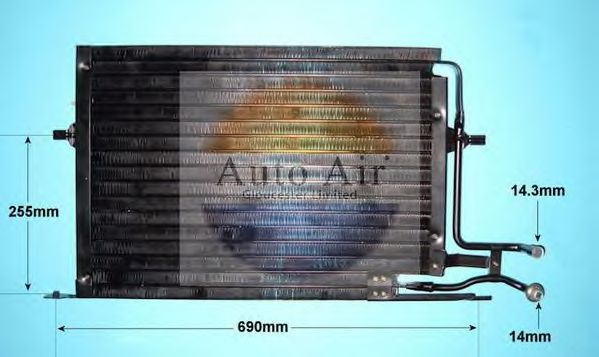 AUTO AIR GLOUCESTER 16-6506 Конденсатор, кондиционер для FORD MONDEO (Форд Мондэо) AUTO AIR GLOUCESTER 16-6506 Конденсатор, кондиционер для FORD MONDEO (Форд Мондэо)