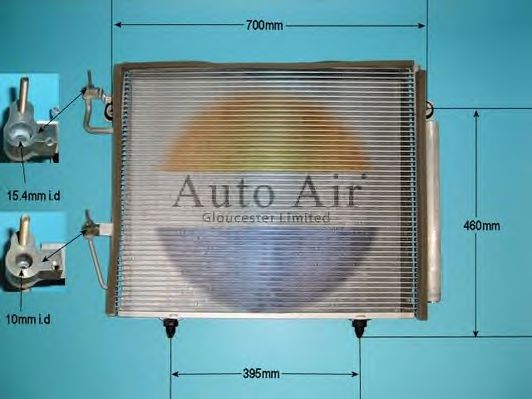 AUTO AIR GLOUCESTER 16-2091 Конденсатор, кондиционер для MITSUBISHI PAJERO/SHOGUN (Митсубиши/митсубиси Пажэро/шогун) AUTO AIR GLOUCESTER 16-2091 Конденсатор, кондиционер для MITSUBISHI PAJERO/SHOGUN (Митсубиши/митсубиси Пажэро/шогун)