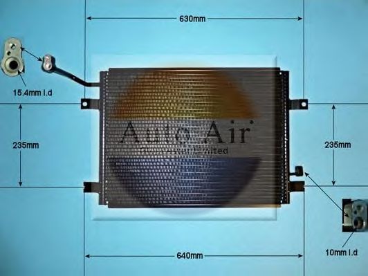 AUTO AIR GLOUCESTER 16-2047 Конденсатор, кондиционер для JAGUAR VANDEN PLAS (Ягуар Vандэн плас) AUTO AIR GLOUCESTER 16-2047 Конденсатор, кондиционер для JAGUAR VANDEN PLAS (Ягуар Vандэн плас)