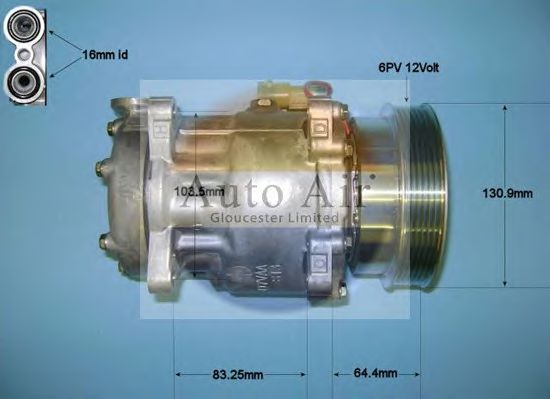 AUTO AIR GLOUCESTER 14-3518 Компрессор, кондиционер для ROVER 400 (Ровер 400) AUTO AIR GLOUCESTER 14-3518 Компрессор, кондиционер для ROVER 400 (Ровер 400)