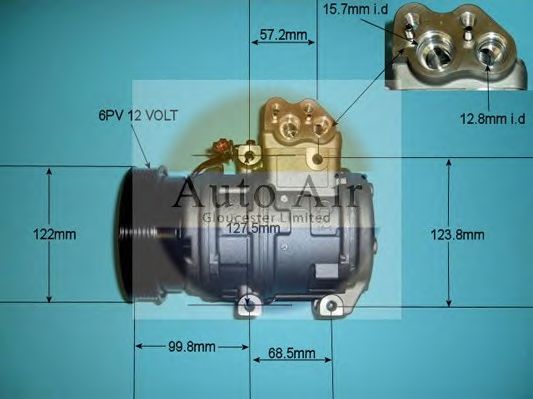 AUTO AIR GLOUCESTER 14-9726 Компрессор, кондиционер для KIA (Киа) AUTO AIR GLOUCESTER 14-9726 Компрессор, кондиционер для KIA (Киа)