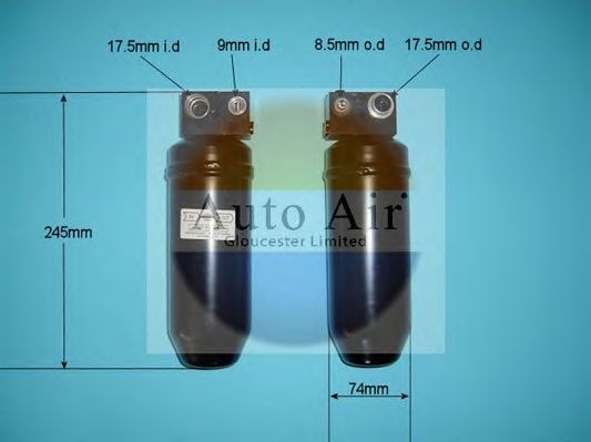 AUTO AIR GLOUCESTER 31-9159 Осушитель, кондиционер для SCANIA 4 (Сканиа 4) AUTO AIR GLOUCESTER 31-9159 Осушитель, кондиционер для SCANIA 4 (Сканиа 4)
