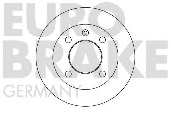 EUROBRAKE 5815202510 Тормозной диск для FORD FIESTA (Форд Фиэста) EUROBRAKE 5815202510 Тормозной диск для FORD FIESTA (Форд Фиэста)