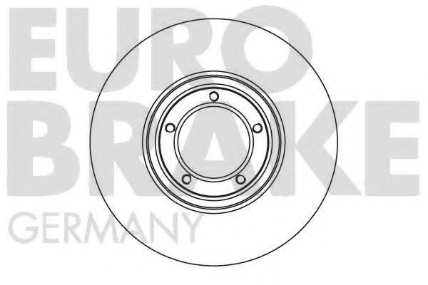 EUROBRAKE 5815202518 Тормозной диск для FORD TRANSIT (Форд Трансит) EUROBRAKE 5815202518 Тормозной диск для FORD TRANSIT (Форд Трансит)