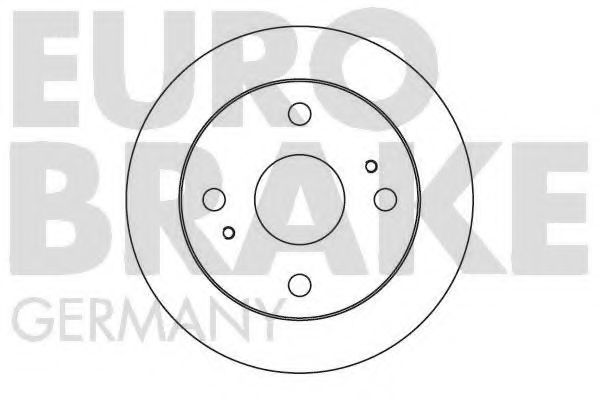EUROBRAKE 5815204553 Тормозной диск для TOYOTA SPRINTER (Тойота/тоета Спринтэр) EUROBRAKE 5815204553 Тормозной диск для TOYOTA SPRINTER (Тойота/тоета Спринтэр)