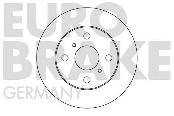 EUROBRAKE 5815204566 Тормозной диск для TOYOTA (Тойота/тоета) EUROBRAKE 5815204566 Тормозной диск для TOYOTA (Тойота/тоета)