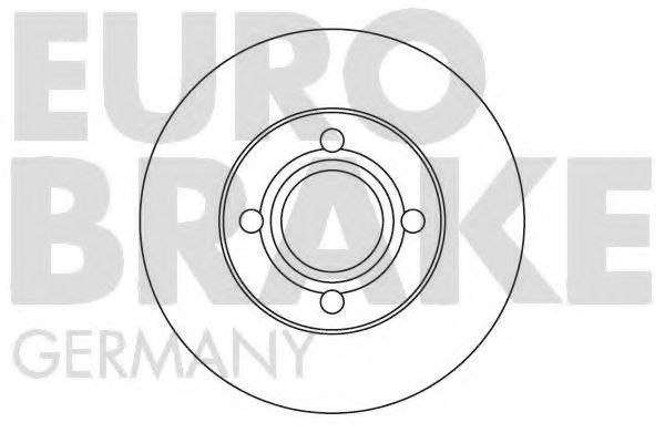 EUROBRAKE 5815204719 Тормозной диск для AUDI 100 (Ауди 100) EUROBRAKE 5815204719 Тормозной диск для AUDI 100 (Ауди 100)