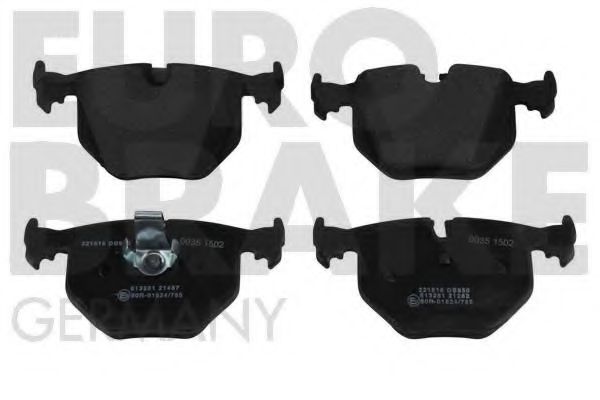 EUROBRAKE 5502221518 Тормозные колодки для BMW (Бмв) EUROBRAKE 5502221518 Тормозные колодки для BMW (Бмв)