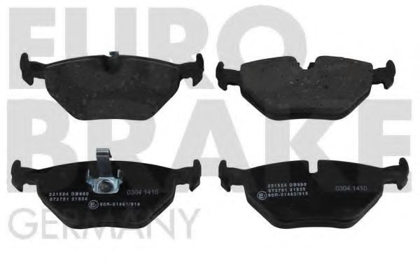 EUROBRAKE 5502221524 Тормозные колодки для BMW (Бмв) EUROBRAKE 5502221524 Тормозные колодки для BMW (Бмв)