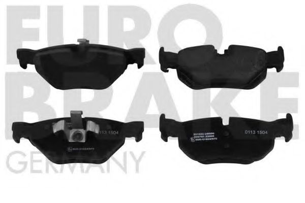 EUROBRAKE 5502221532 Тормозные колодки для BMW (Бмв) EUROBRAKE 5502221532 Тормозные колодки для BMW (Бмв)