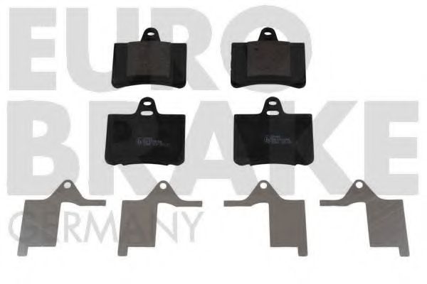 EUROBRAKE 5502221946 Тормозные колодки для CITROëN (Cитроëн) EUROBRAKE 5502221946 Тормозные колодки для CITROëN (Cитроëн)