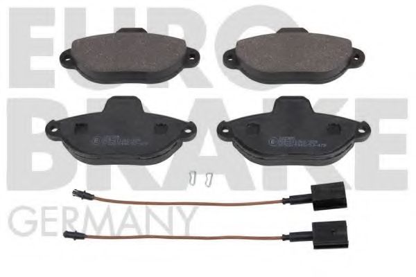 EUROBRAKE 5502222385 Тормозные колодки для FIAT 500 (Фиат 500) EUROBRAKE 5502222385 Тормозные колодки для FIAT 500 (Фиат 500)