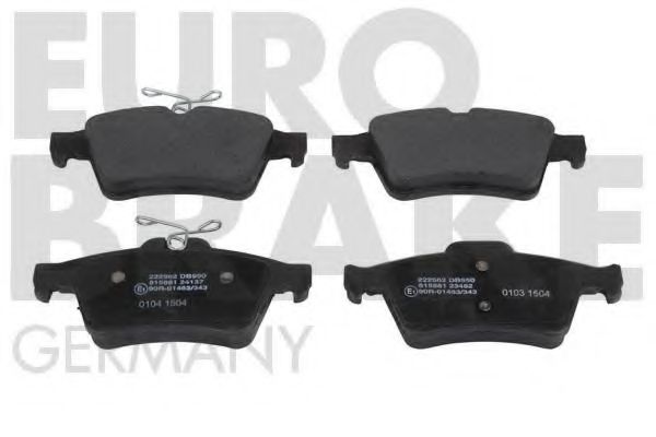 EUROBRAKE 5502222562 Тормозные колодки для PONTIAC SOLSTICE (Понтиак Солстиcэ) EUROBRAKE 5502222562 Тормозные колодки для PONTIAC SOLSTICE (Понтиак Солстиcэ)