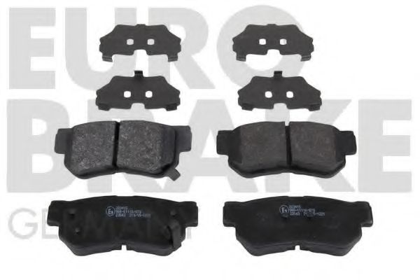 EUROBRAKE 5502223415 Тормозные колодки для HYUNDAI GRANDEUR (Хендай Грандэур) EUROBRAKE 5502223415 Тормозные колодки для HYUNDAI GRANDEUR (Хендай Грандэур)