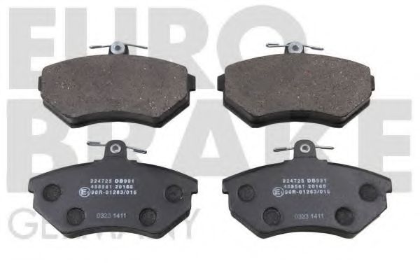 EUROBRAKE 5502224725 Тормозные колодки для VOLKSWAGEN (Фольксваген) EUROBRAKE 5502224725 Тормозные колодки для VOLKSWAGEN (Фольксваген)