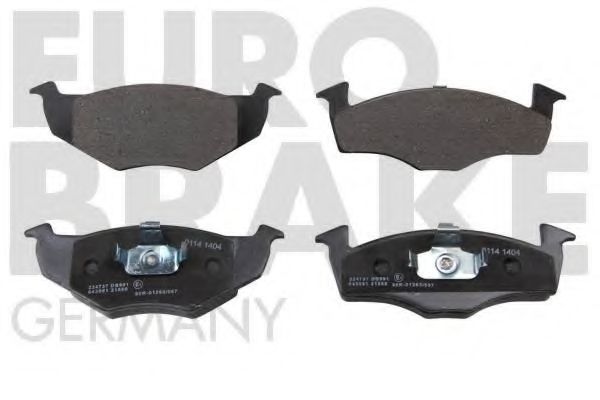 EUROBRAKE 5502224737 Тормозные колодки для VOLKSWAGEN (Фольксваген) EUROBRAKE 5502224737 Тормозные колодки для VOLKSWAGEN (Фольксваген)