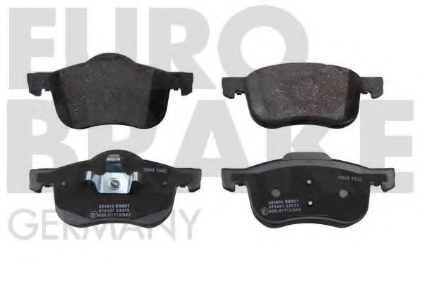 EUROBRAKE 5502224820 Тормозные колодки для PEUGEOT 207 (Пежо 207) EUROBRAKE 5502224820 Тормозные колодки для PEUGEOT 207 (Пежо 207)