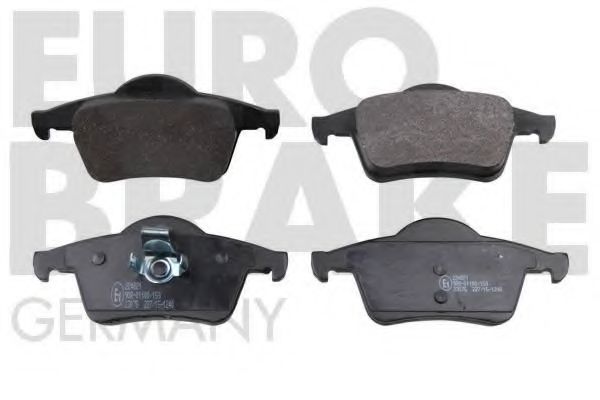 EUROBRAKE 5502224821 Тормозные колодки для PEUGEOT 207 (Пежо 207) EUROBRAKE 5502224821 Тормозные колодки для PEUGEOT 207 (Пежо 207)