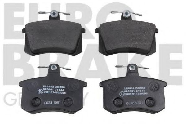 EUROBRAKE 5502229952 Тормозные колодки для AUDI A8 (Ауди А8) EUROBRAKE 5502229952 Тормозные колодки для AUDI A8 (Ауди А8)