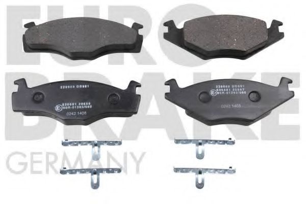 EUROBRAKE 5502229969 Тормозные колодки для VOLKSWAGEN SCIROCCO (Фольксваген Сcироccо) EUROBRAKE 5502229969 Тормозные колодки для VOLKSWAGEN SCIROCCO (Фольксваген Сcироccо)