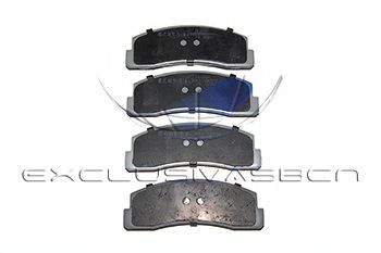 MDR MFP-2000 Тормозные колодки 02 1984 для LADA TAIGA II (Лада Таига 2)