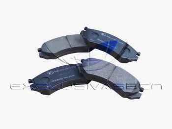 MDR MFP-2010 Тормозные колодки для NISSAN PRIMERA (Ниссан Примера)