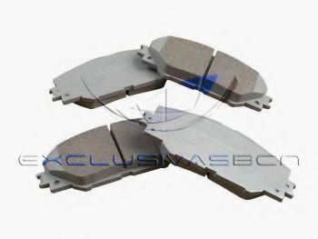 MDR MFP-2230 Тормозные колодки для TOYOTA (Тойота/тоета) MDR MFP-2230 Тормозные колодки для TOYOTA (Тойота/тоета)